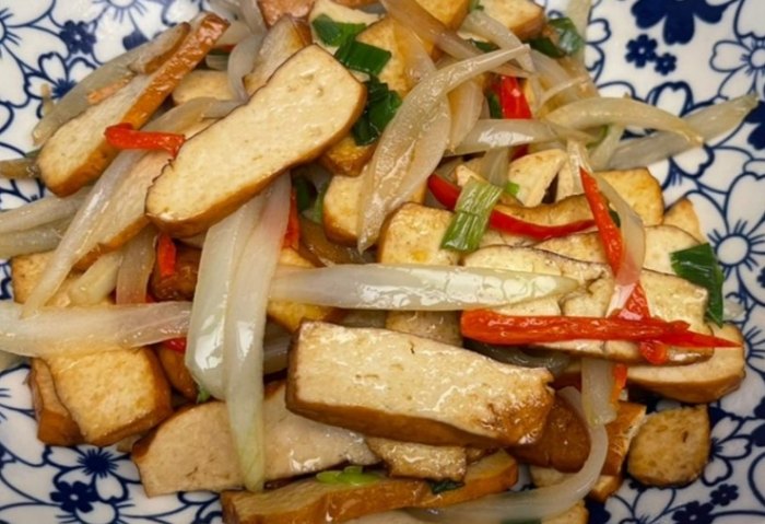 洋蔥炒豆干