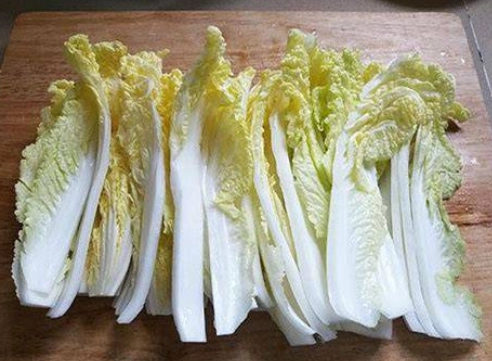 娃娃菜切法